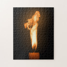 Quebra-cabeça Fallin Fire Original Art