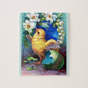 Quebra-cabeça Falln A Happy Easter Chick