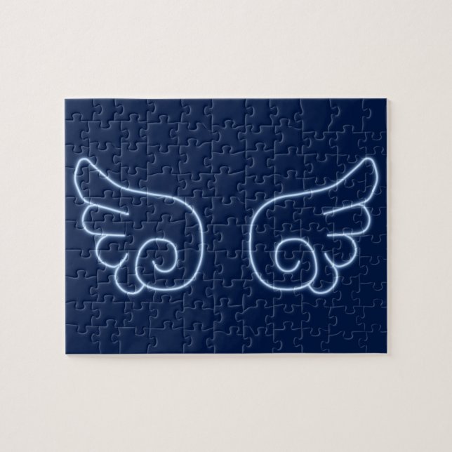 Quebra-cabeça Falln Chibi Angel Wings (Horizontal)