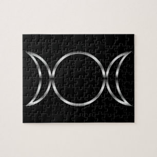 Quebra-cabeça Falln Pagan Triple Goddese Symbol