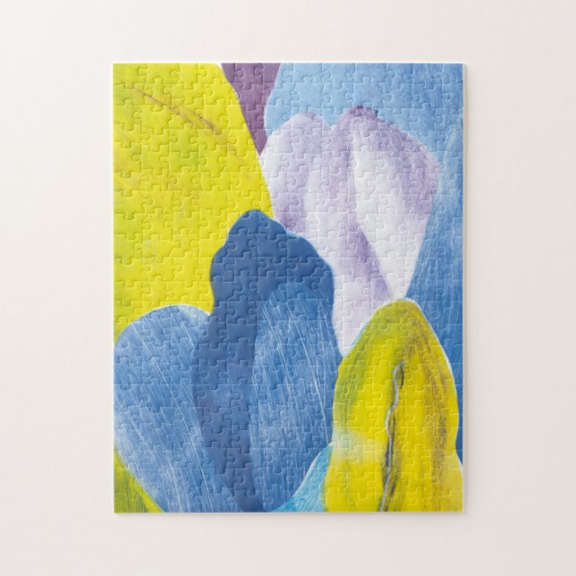 Quebra-cabeça Falsa Indigo III (Vertical)