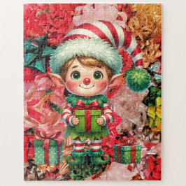 Quebra-cabeça Família de Férias de Natal e Arcos