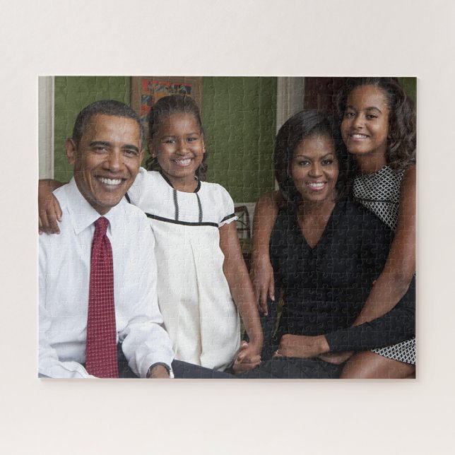 QUEBRA-CABEÇA FAMÍLIA OBAMA (Horizontal)