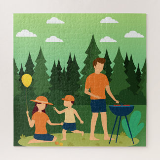QUEBRA-CABEÇA FAMÍLIA PICNIC