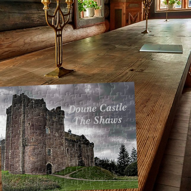 Quebra-cabeça Família Shaw Clan do Castelo de Doune da Escócia (Criador carregado)
