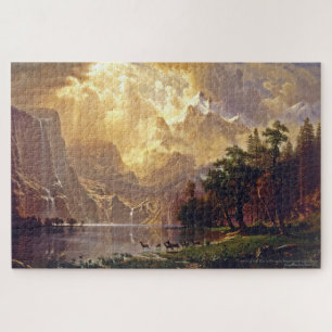 Quebra-cabeça Familiar Art Bierstadt Sierra Nevada California EU