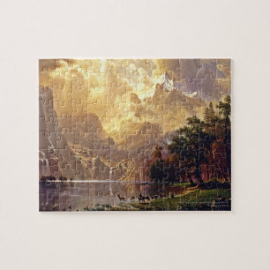 Quebra-cabeça Familiar Art Bierstadt Sierra Nevada California EU