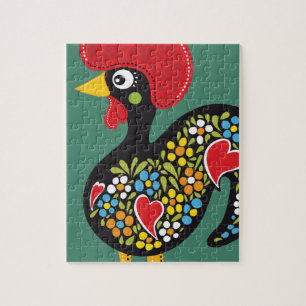 Quebra-cabeça Famous Rooster of Barcelos Portugal Nr. 07