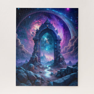 Quebra-cabeça Fantasia do Portal Galático Gateway Cósmico
