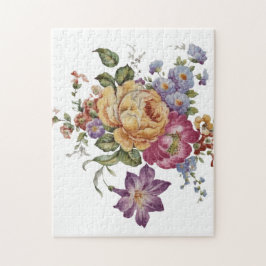 Quebra-cabeça Fantasia Floral