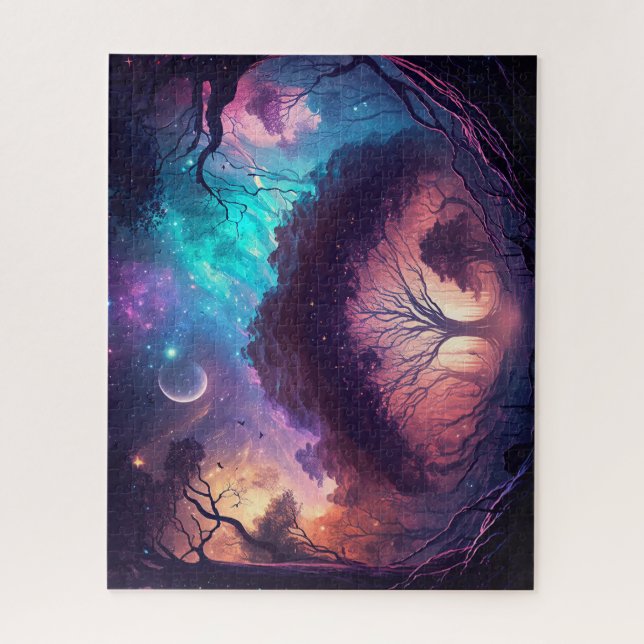 Quebra-cabeça Fantasia Mundo (Vertical)