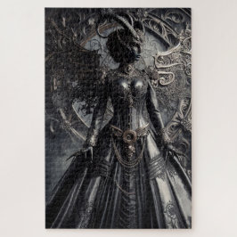 Quebra-cabeça Fantasia Steampunk Escuridão Demônio Moda