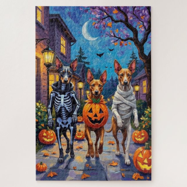 Quebra-cabeça Fantasias de Halloween para Thai Ridgeback Trick-o (Vertical)