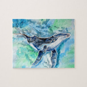 Quebra-cabeça Fantasma da Baleia Humpback