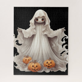Quebra-cabeça fantasma de Halloween