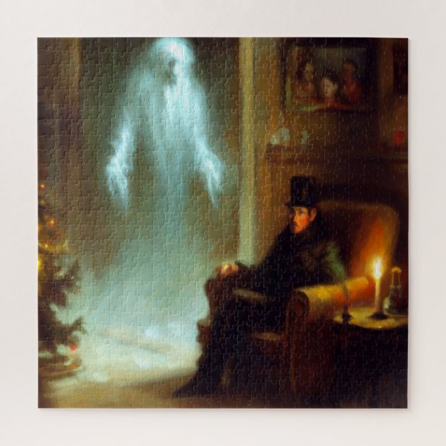 Quebra-cabeça Fantasma de Natal Carol no Passado do Natal (Vertical)