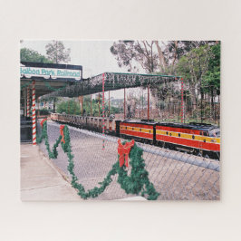 Quebra-cabeça Fantasma do Trem Miniatura do Balboa Park