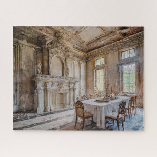 Quebra-cabeça Fantasy Abandonado Sala de Jantar Chateau