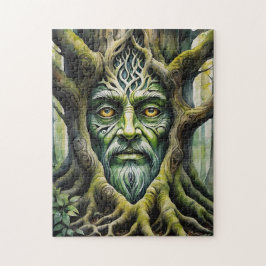 Quebra-cabeça Fantasy Celtic Tree Spirit Dryad Pagan