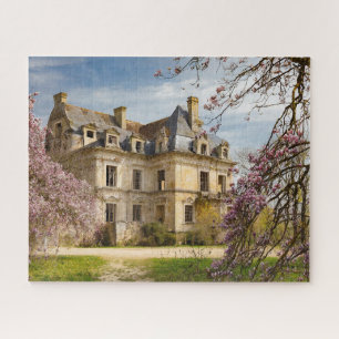 Quebra-cabeça Fantasy Decay French Chateau em Springtime
