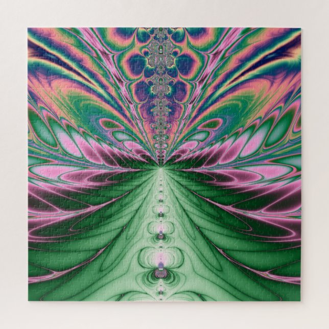 Quebra-cabeça Fantasy Feenas Fractal Abstrato Art (Vertical)