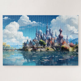 Quebra-cabeça Fantasy Seaside Kingdom