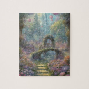 Quebra-cabeça Fantasy Style Monet Garden