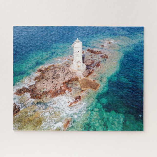 Quebra-cabeça Faróis | Farol de Mangiabarche Itália (Horizontal)