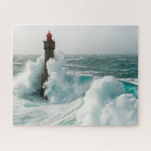 Quebra-cabeça Faróis   Jument Lighthouse Ouessant França