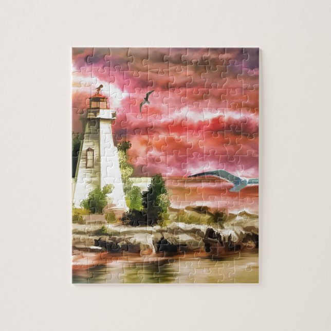 Quebra-cabeça Farol (Vertical)