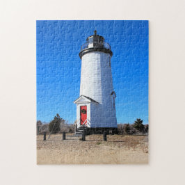 Quebra-cabeça Farol Cape Poge, Massachusetts Chappaquiddick
