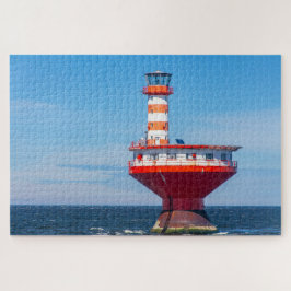 Quebra-cabeça Farol Cênico de Tadoussac, Quebec, Canadá