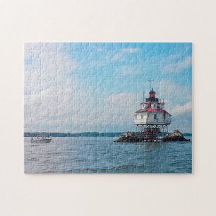 Quebra-cabeça Farol Chesapeake Bay.