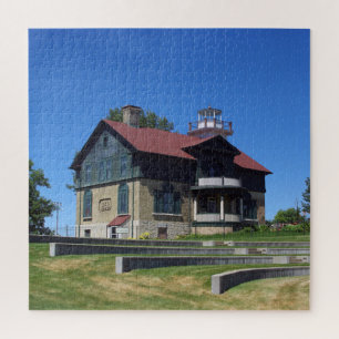 Quebra-cabeça Farol da cidade de Michigan