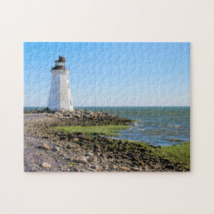 Quebra-cabeça Farol da ilha de Fayerweather, Connecticut