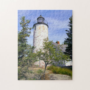 Quebra-cabeça Farol da ilha de padeiro, Maine