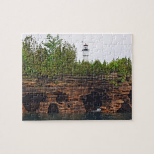 Quebra-cabeça Farol da ilha do apóstolo - a ilha do diabo - 8x1