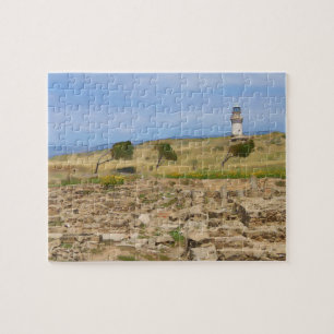 Quebra-cabeça Farol de aquarela