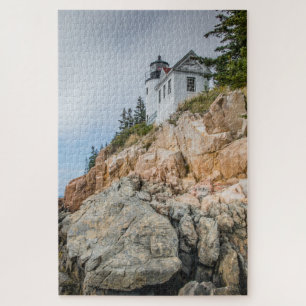 Quebra-cabeça Farol de Cabeça de Bass Harbor Maine