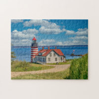 Farol de Cabeça de Oeste, Lubec, Maine