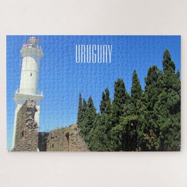 Quebra-cabeça farol de colônia (Horizontal)