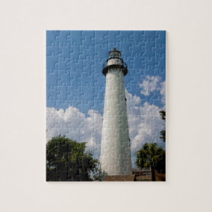 Quebra-cabeça Farol de Geórgia da ilha de Jekyll
