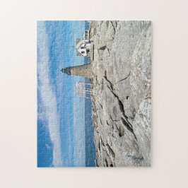Quebra-cabeça Farol de Mount Desert Rock, Maine Jigsaw Puzzle