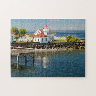 Quebra-cabeça Farol de Mukilteo, Mukilteo, Washington, EUA