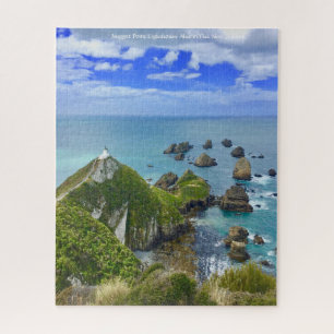 Quebra-cabeça Farol de Nugget Point Ahuriri Flat Nova Zelândia