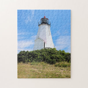 Quebra-cabeça Farol de Plymouth, "o Gurnet" Massachusetts