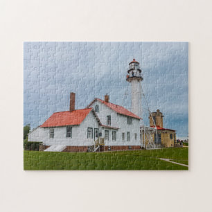 Quebra-cabeça Farol de Ponto Branco