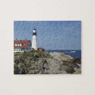 Quebra-cabeça Farol de Portland Head, Cape Elizabeth,Maine,
