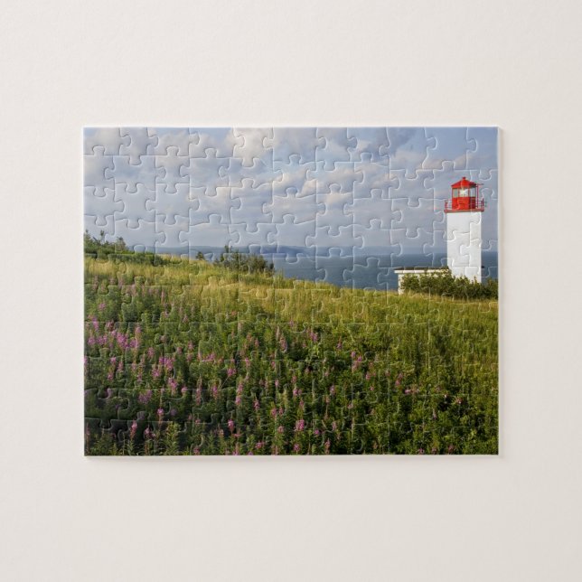 Quebra-cabeça Farol de St. Martins, New Brunswick, (Horizontal)