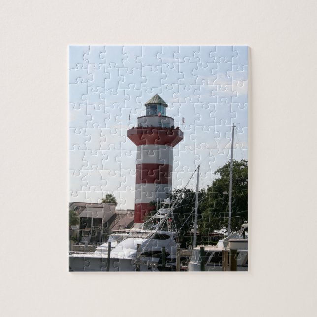 Quebra-cabeça Farol e Marina Bonitos (Vertical)